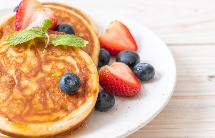 Pancakes Panaderia buke pan artesanal Chia Cajita