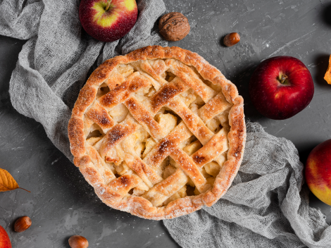 Pie de Manzana Panaderia buke pan artesanal Chia Cajica